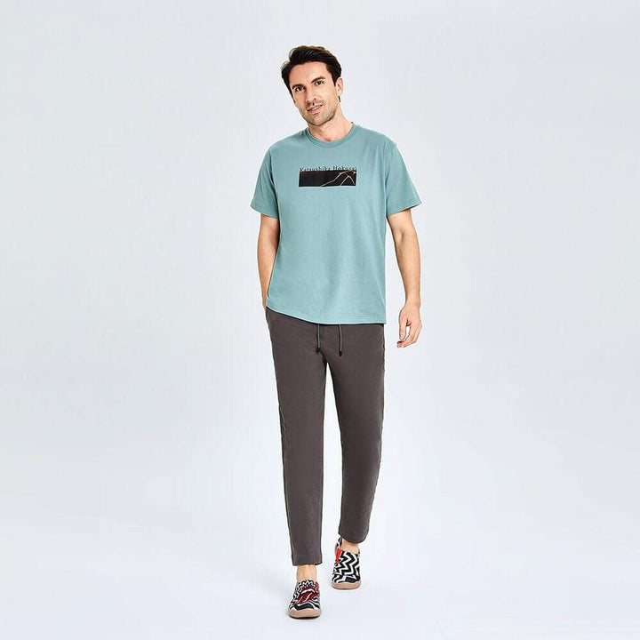 UIN Men Passionate Kiss Canvas loafers