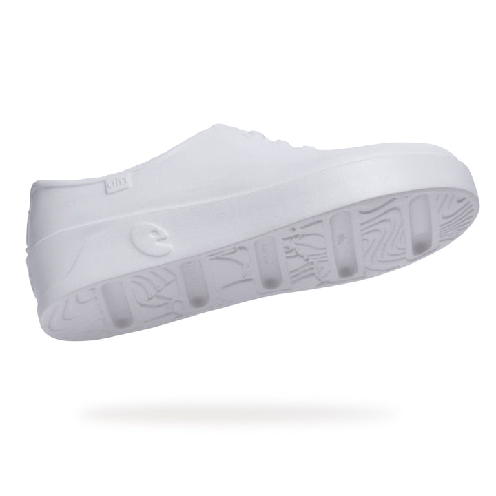 UIN Men Pure White Tenerife 2 Men Canvas loafers