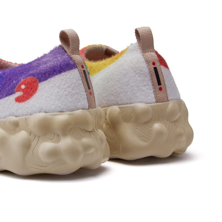 UIN Men Rainbow Crush 2 Toeldo VI Men Canvas loafers