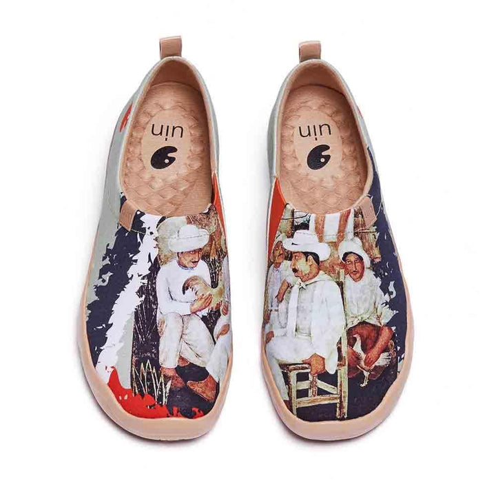 UIN Men Rural Life Canvas loafers