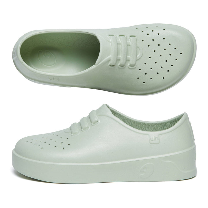 UIN Men Sage Green Tenerife 2 Men Canvas loafers