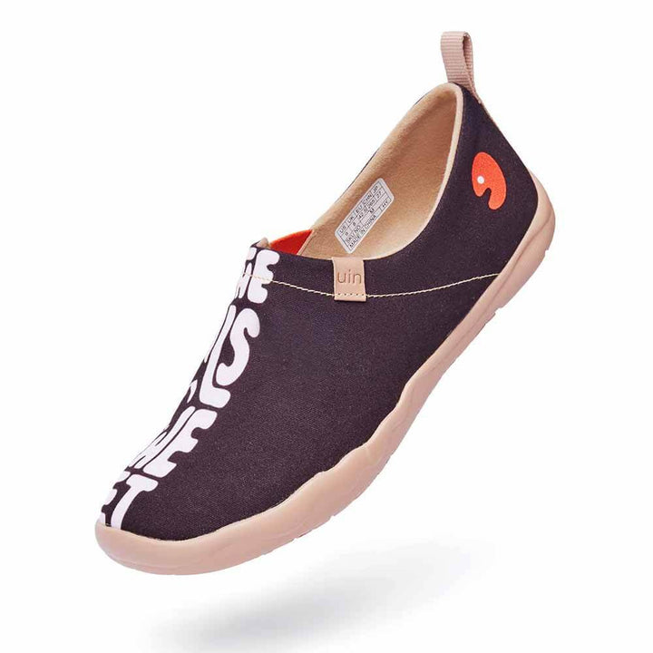 UIN Men Save the Planet Canvas loafers