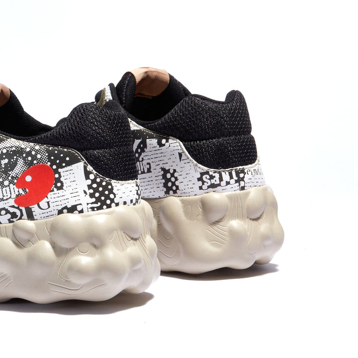 UIN Men Splicing Art Figueras I Men Canvas loafers