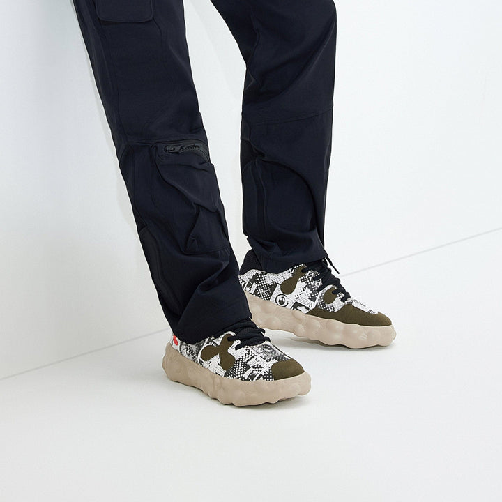 UIN Men Splicing Art Figueras I Men Canvas loafers