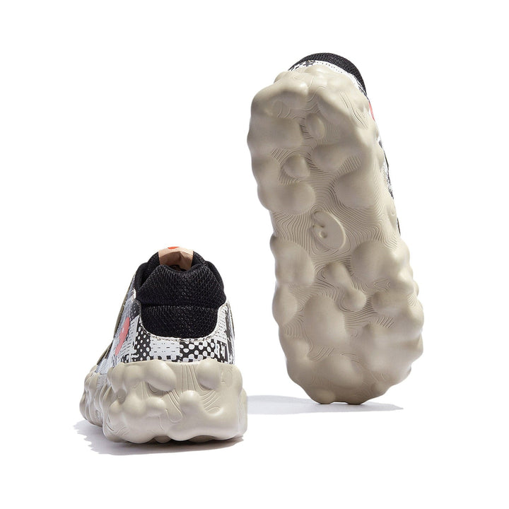 UIN Men Splicing Art Figueras I Men Canvas loafers