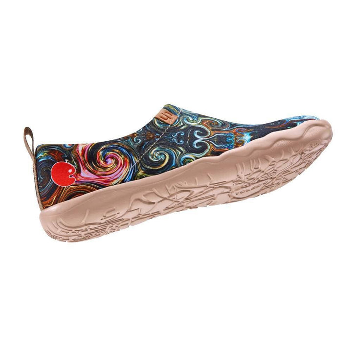 UIN Men Starry Night II Canvas loafers