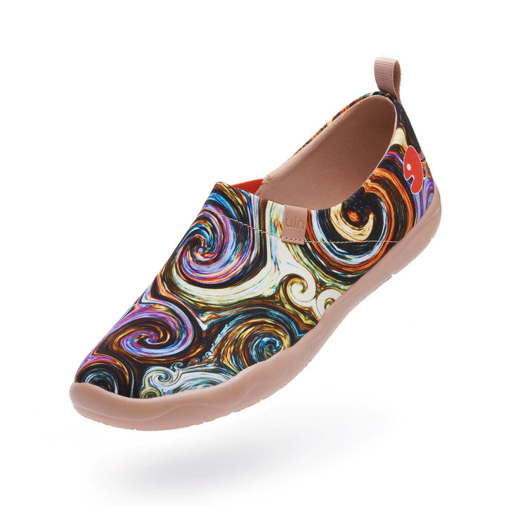 UIN Men Starry Night II Canvas loafers