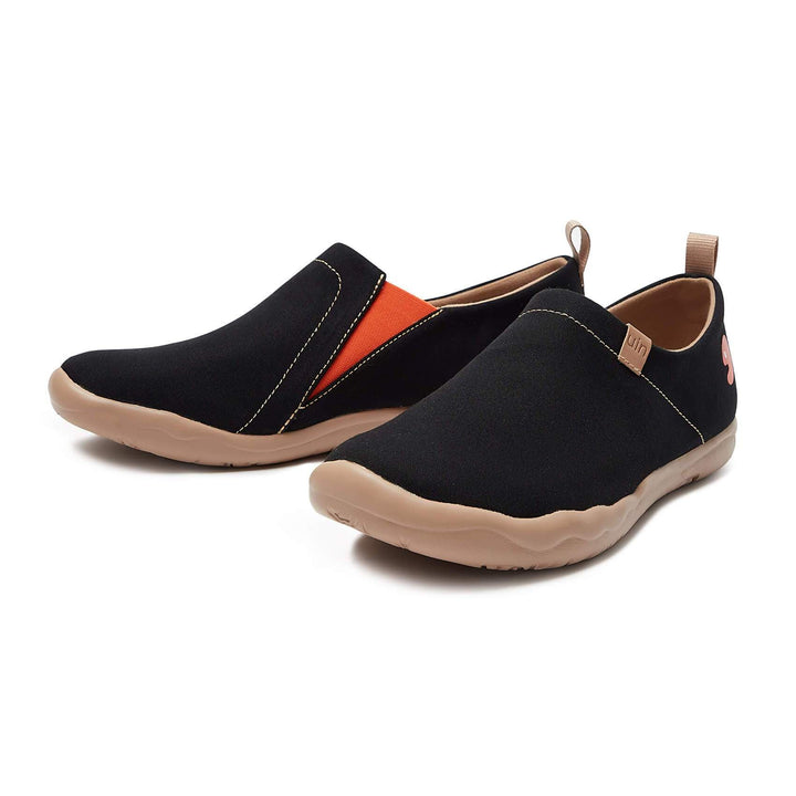 UIN Men Toledo Black Men Canvas loafers
