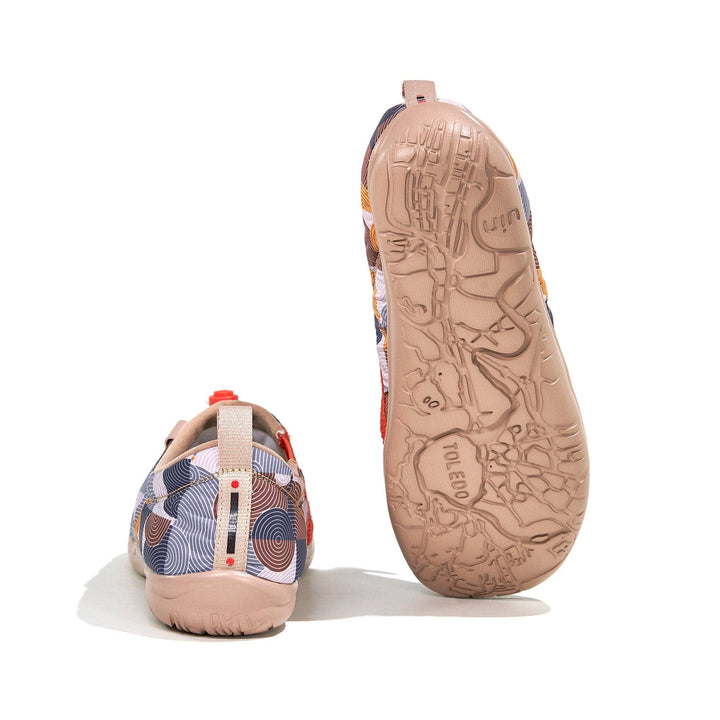 UIN Women A Quiet Path Toledo I Women Canvas loafers