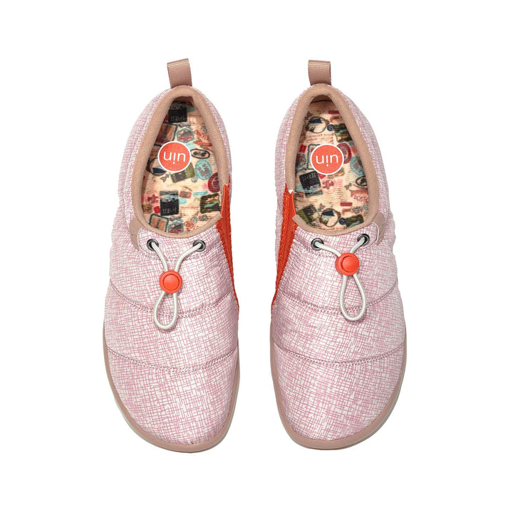 UIN Women Camellia Pink Toledo I Women Canvas loafers