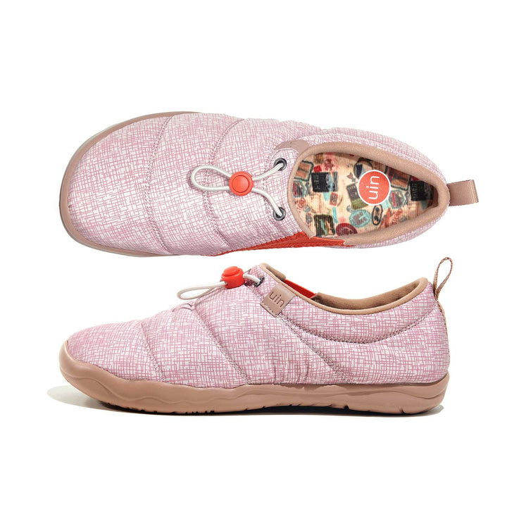 UIN Women Camellia Pink Toledo I Women Canvas loafers