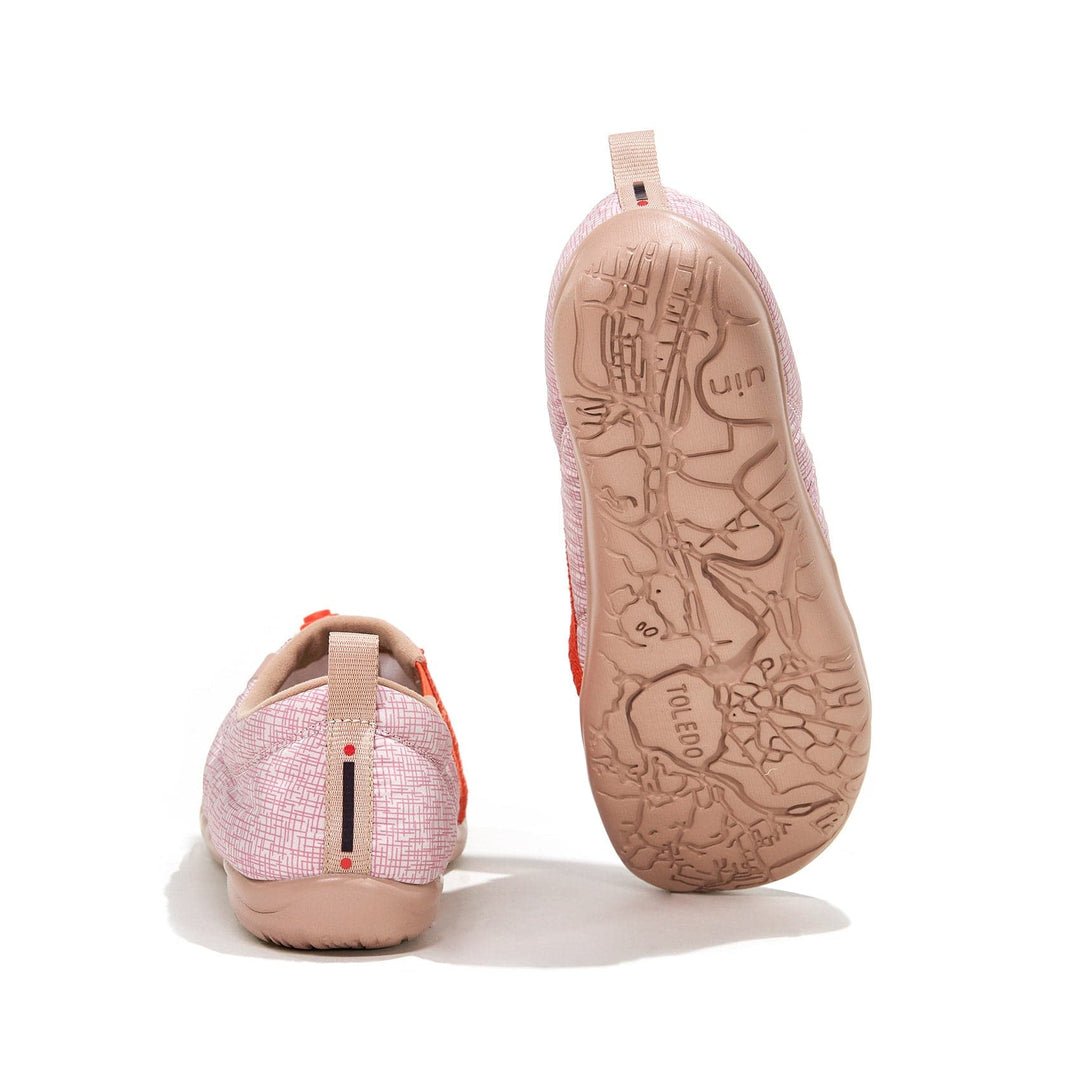 UIN Women Camellia Pink Toledo I Women Canvas loafers