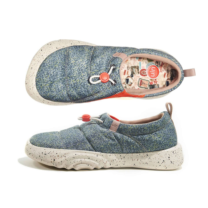 UIN Women Firefly Green Toledo XV Women Canvas loafers