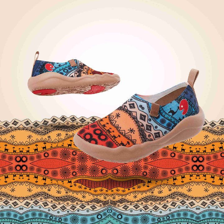 UIN Kid Africa In My Eyes Kid Canvas loafers