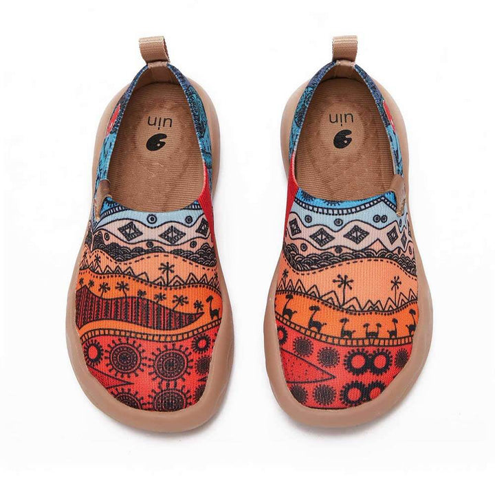 UIN Kid Africa In My Eyes Kid Canvas loafers
