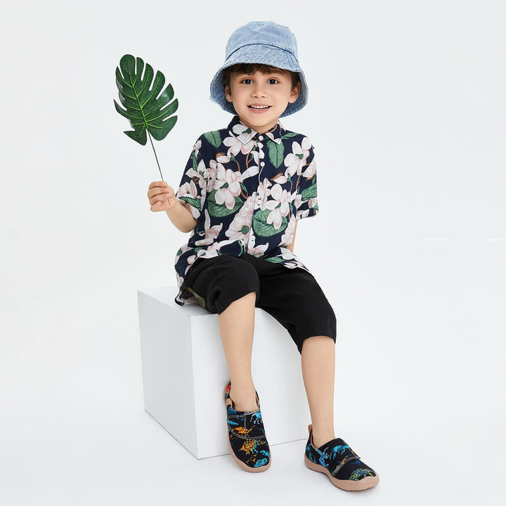 UIN Kid Back to Jurassic Toledo I Kid Canvas loafers