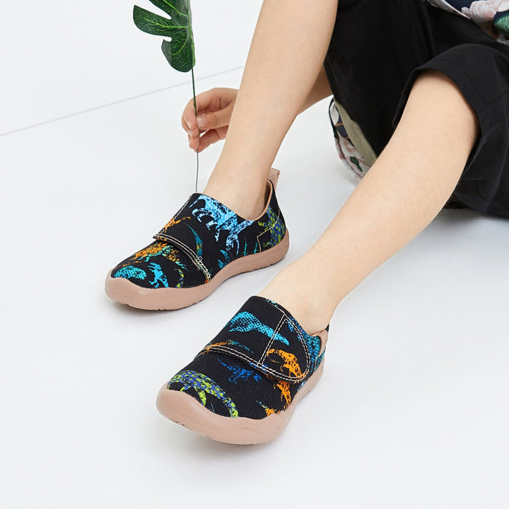 UIN Kid Back to Jurassic Toledo I Kid Canvas loafers