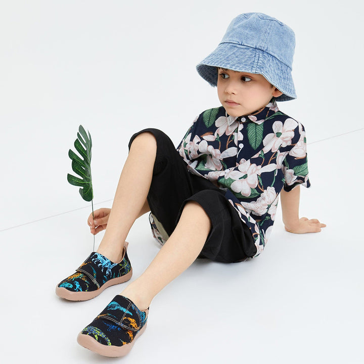 UIN Kid Back to Jurassic Toledo I Kid Canvas loafers