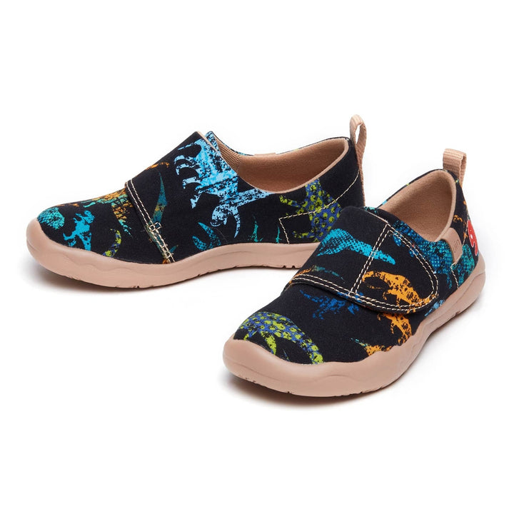 UIN Kid Back to Jurassic Toledo I Kid Canvas loafers