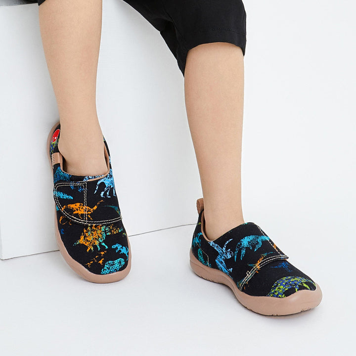 UIN Kid Back to Jurassic Toledo I Kid Canvas loafers