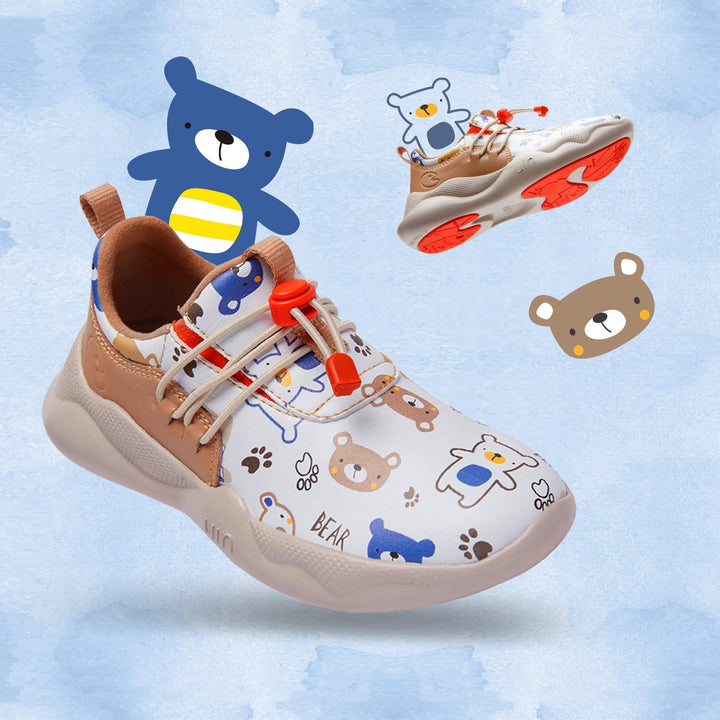 UIN Kid Colorful Bear Mijas XIII Kid Canvas loafers