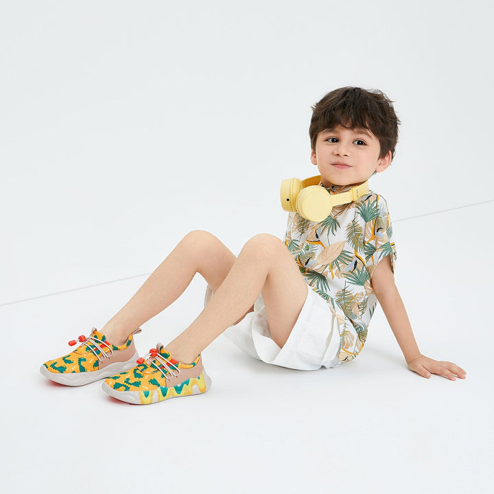 UIN Kid Dinosaur Carnival Mijas XIII Kid Canvas loafers