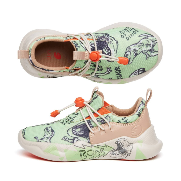 UIN Kid Dinosaur Explorer Club Mijas XIII Kid Canvas loafers