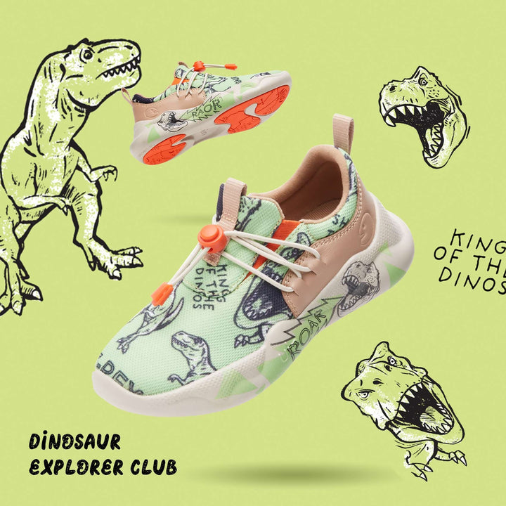 UIN Kid Dinosaur Explorer Club Mijas XIII Kid Canvas loafers