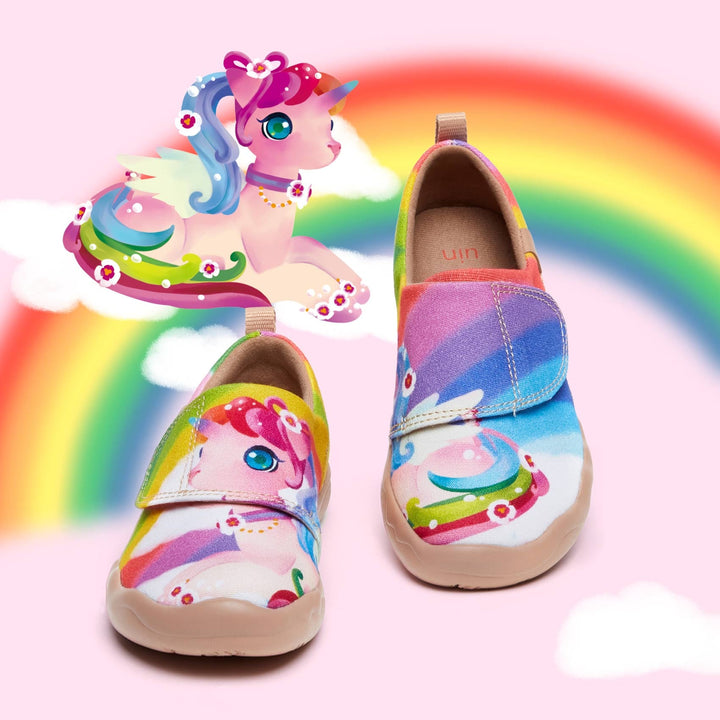 UIN Kid Dreamy Unicorn Toledo I Kid Canvas loafers