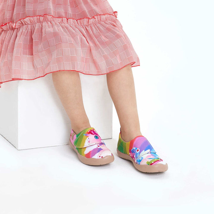 UIN Kid Dreamy Unicorn Toledo I Kid Canvas loafers