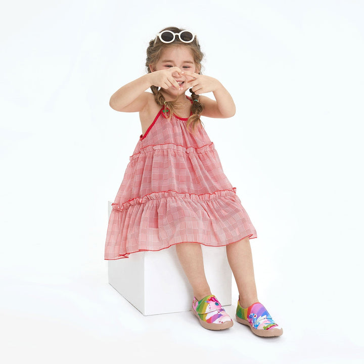 UIN Kid Dreamy Unicorn Toledo I Kid Canvas loafers