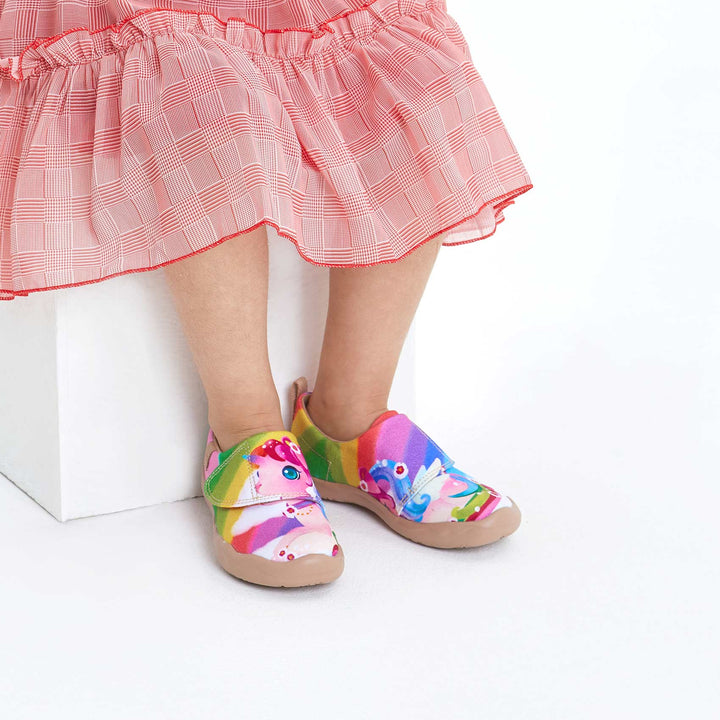 UIN Kid Dreamy Unicorn Toledo I Kid Canvas loafers