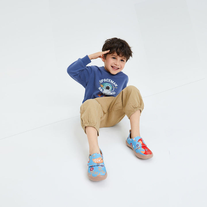 UIN Kid First Blush Toledo I Kid Canvas loafers