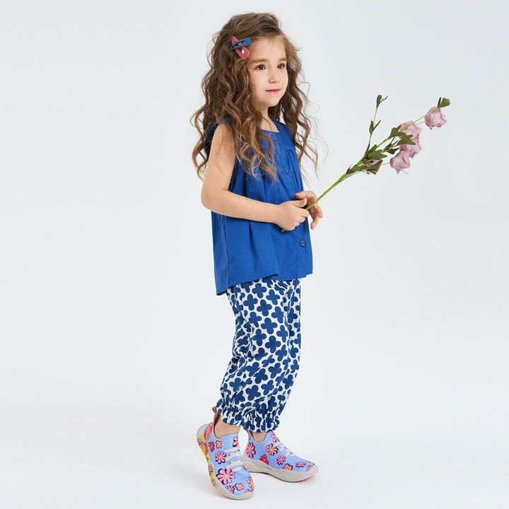 UIN Kid Floral Picnic Mijas I Kid Canvas loafers