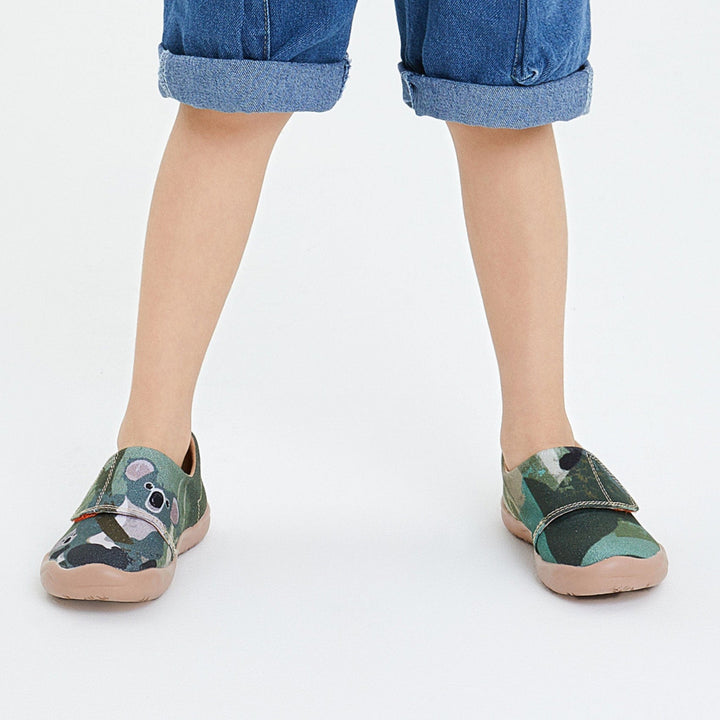 UIN Kid Fluffy Koala Toledo I Kid Canvas loafers