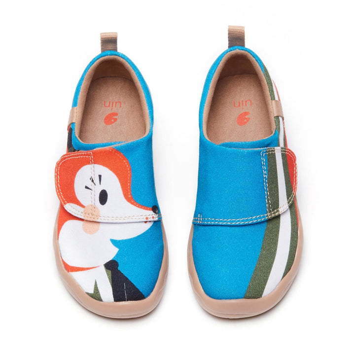 UIN Kid Fox's Visit Toledo I Kid Canvas loafers
