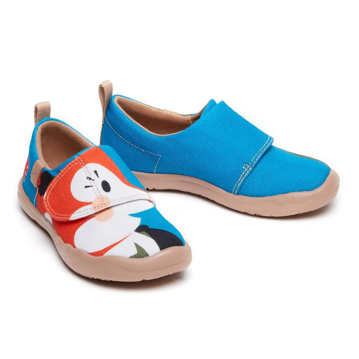 UIN Kid Fox's Visit Toledo I Kid Canvas loafers