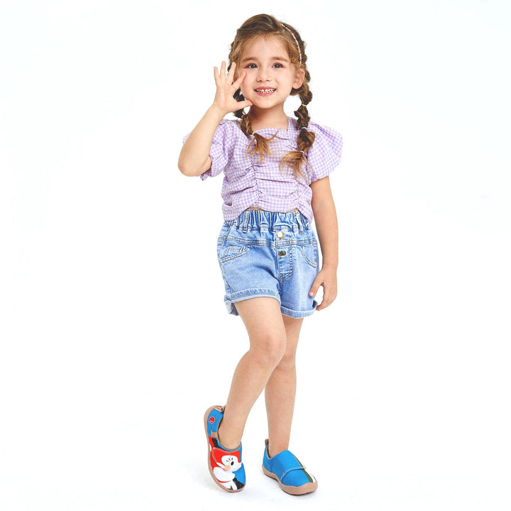 UIN Kid Fox's Visit Toledo I Kid Canvas loafers