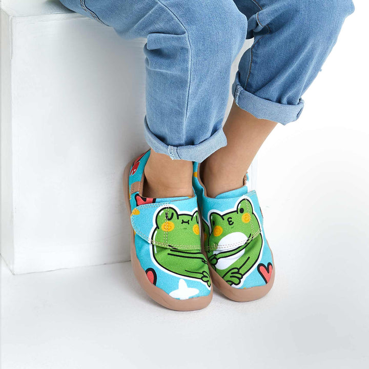 UIN Kid Froggy Love Toledo I Kid Canvas loafers