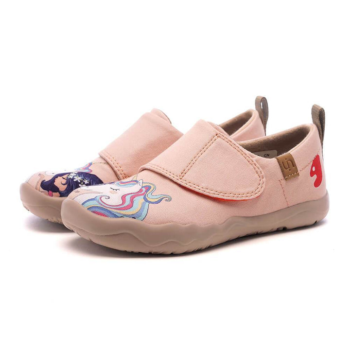 UIN Kid GIRL AND UNICORN Canvas Kid Canvas loafers