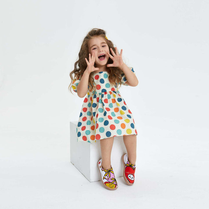 UIN Kid Kuso Kitty Toledo I Kid Canvas loafers