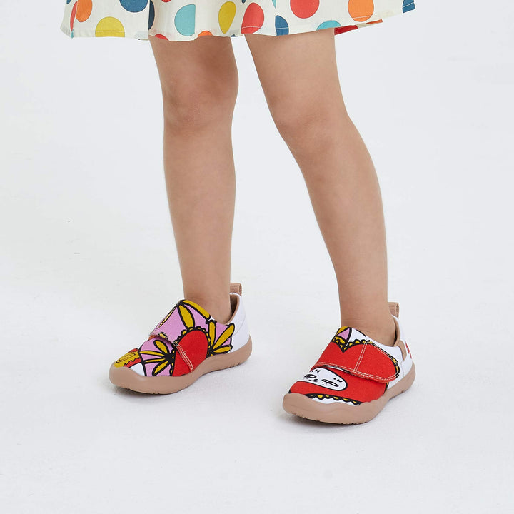 UIN Kid Kuso Kitty Toledo I Kid Canvas loafers