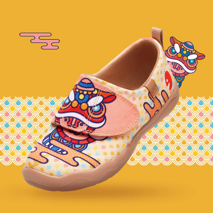 UIN Kid Lion Dance Toledo I Kid Canvas loafers