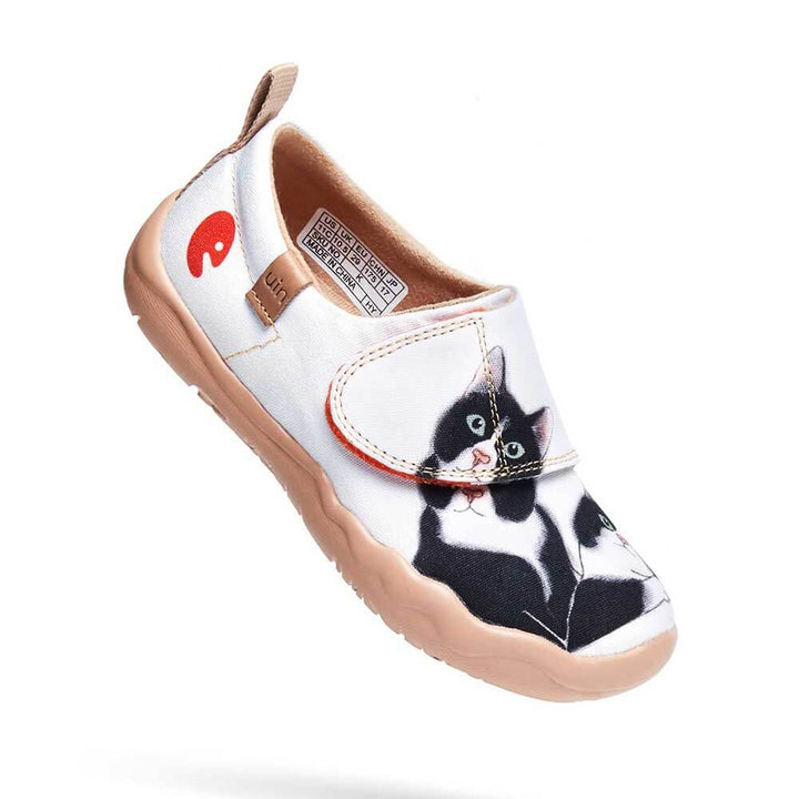 UIN Kid Milky Kitty Kid Canvas loafers