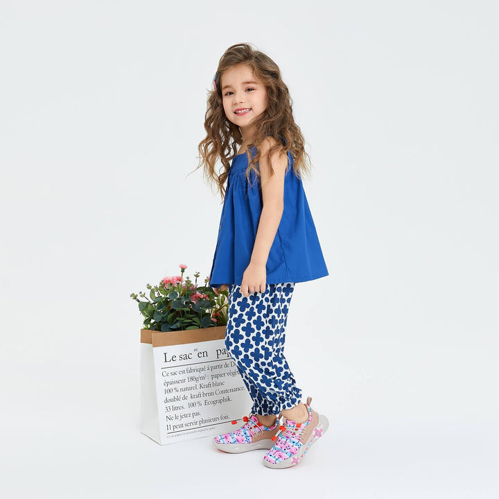 UIN Kid Pink Flamingos Mijas XIII Kid Canvas loafers