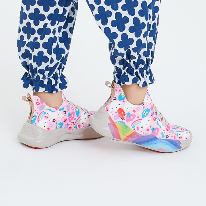 UIN Kid Rainbow Unicorn Mijas I Kid Canvas loafers