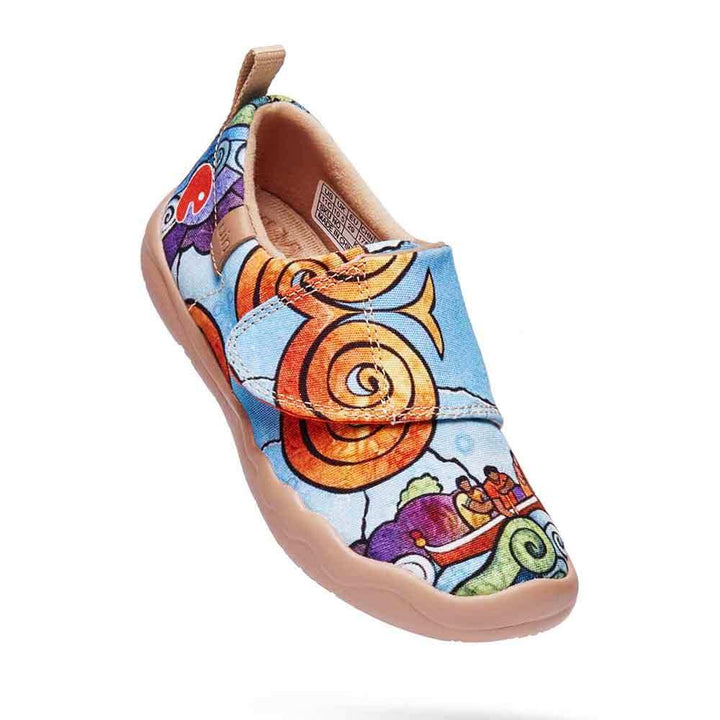 UIN Kid Ride the Wave Kid Canvas loafers
