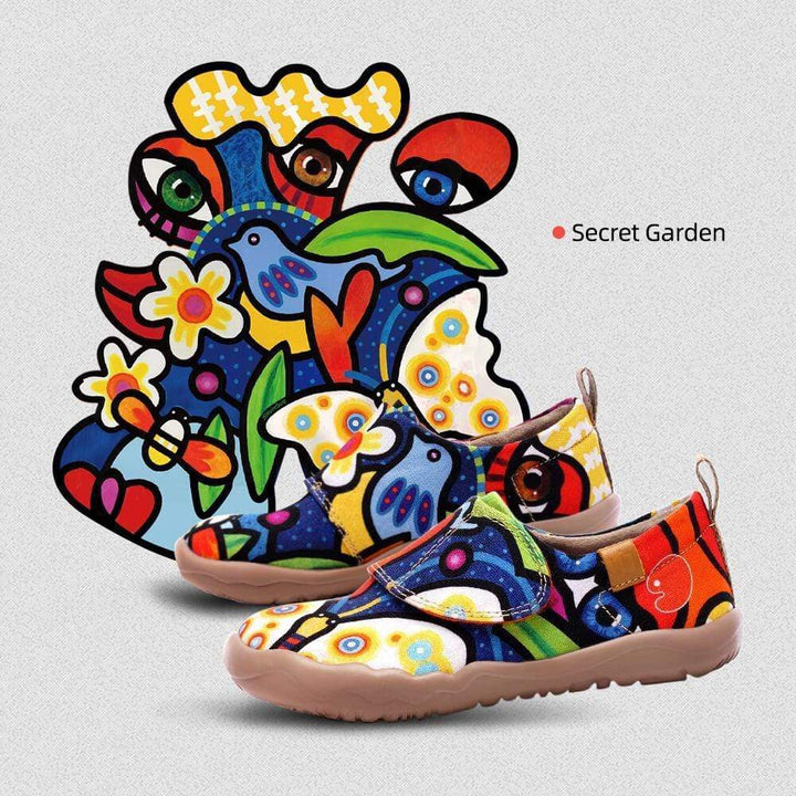 UIN Kid Secret Garden Kid Canvas loafers