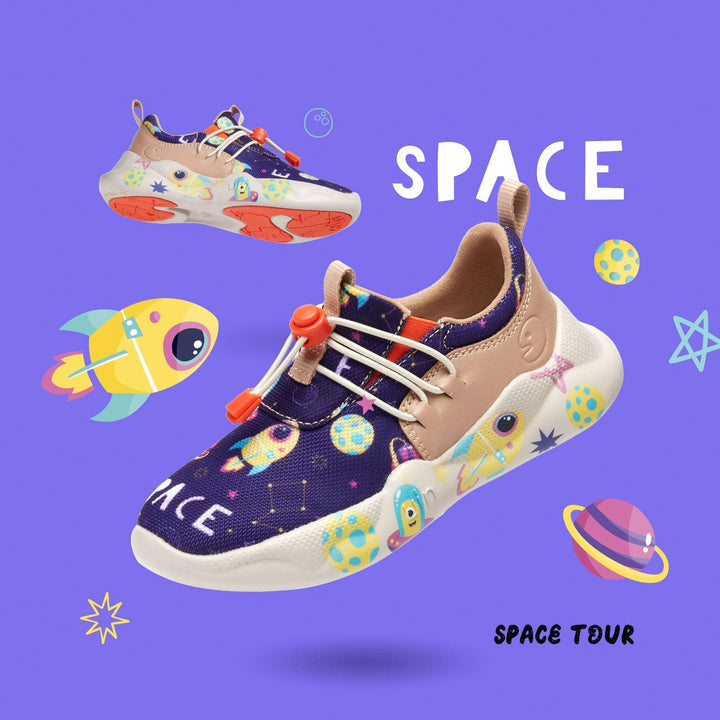 UIN Kid Space Tour Mijas XIII Kid Canvas loafers