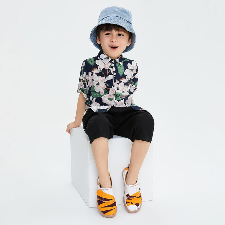 UIN Kid Tigerkin Toledo I Kid Canvas loafers